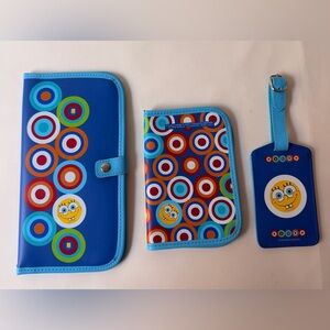 SpongeBob SquarePants Travel Set Y2K Nickelodeon Cartoon Collectible